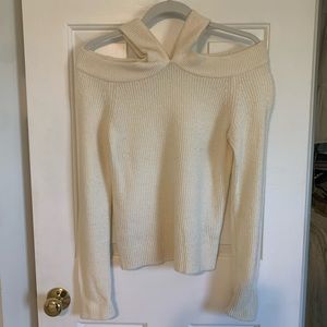 Anthropologie cut out sweater